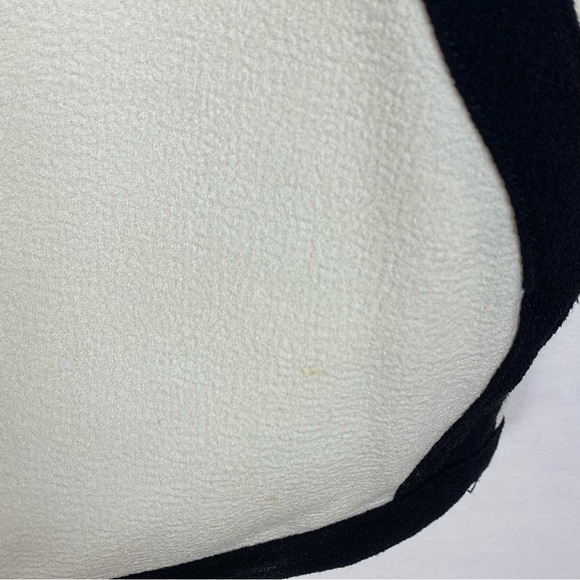 Talulah Sheath Dress Cut Out White Black Trim Size Medium - Picture 3 of 7